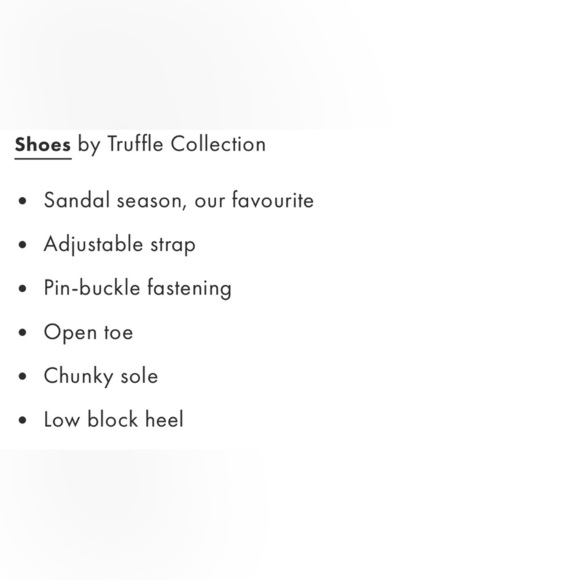 Truffle Collection Y2K chunky strap sandals in black- Size 41 - Picture 5 of 9